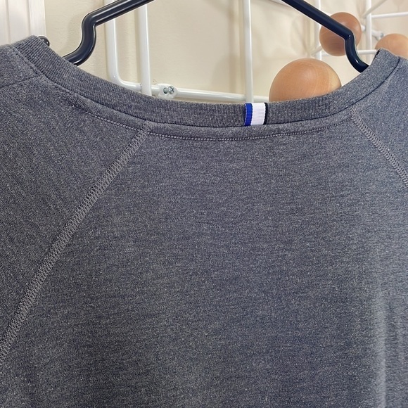 Kit and Ace - Loose Baggy Zip Pocket Oversized Shirt - Grey - Large - Picture 12 of 15